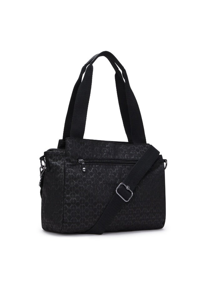 kipling Elysia Medium Shoulder Bag Signature Emb - Image 4